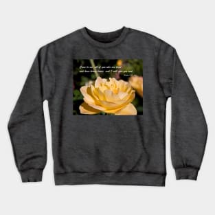 I Will Give You Rest Crewneck Sweatshirt